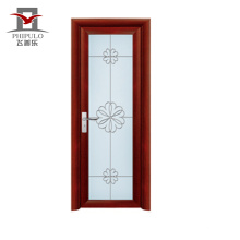 Made in China alta qualidade estilo europeu interior pvc banheiro portas